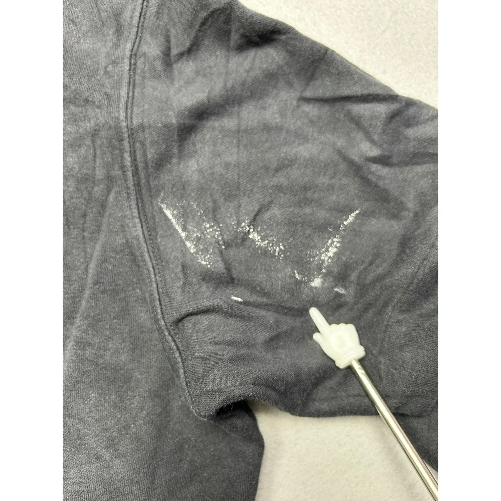 The North Face Hoodie Cotton Polyester Black Medium Mens